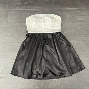 Jolie - Black and White Cocktail Dress